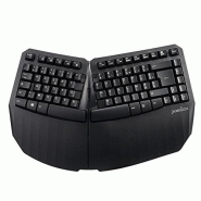 Perixx periboard-613b, mini clavier ergonomique sans fil mode dual 2.4