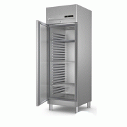 Armoire gastro négative 2/1 - 610 litres inox - 24 grilles maxi - Porte réversible - Éclairage LED Armoire gastro négative 2/1 - 610 litres inox - 24 grilles maxi - Porte réversible - Éclairage LED