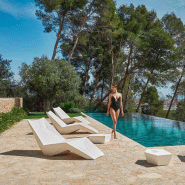 Bain de soleil design FAZ de VONDOM