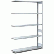 BITO Rayonnages à tablettes, type EL - charge par tablette 100 kg L1008 mm x P324 mm x H2000 mm finition galvanisée - acier 4250692956208 BITO Rayonnages à tablettes, type EL - charge par tablette 100 kg L1008 mm x P324 mm x H2000 mm finition galvanisée - acier 4250692956208