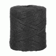 Bobine jute noir 100g x70m