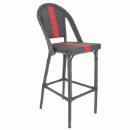 Chaise haute monaco - rouge_0