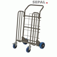 Chariot pliable de distribution charges lourdes - tr034xxl