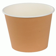 Gobelet Carton NOVACUP FORMAT RESTAURATION 300ml - Haute Densité FSC - Recyclable & Éco-responsable - Lot de 4000 - beige en carton GHXL268