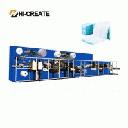 Hc-pdm-fs - ligne de production de pad médical jetable - hi-create