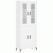 Helloshop26 - Buffet bahut commode armoire meuble de rangement organisateur cuisine salle de séjour salon haut 69,5 x 34 x 180 cm 02_0032751 - 300021 Helloshop26 - Buffet bahut commode armoire meuble de rangement organisateur cuisine salle de séjour salon haut 69,5 x 34 x 180 cm 02_0032751 - 300021