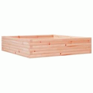 Helloshop26 - Jardinière bac lit surélevé plantes fleurs terrasse jardin 100 x 100 x 23 cm bois massif de douglas marron 02_0037252 - 3000213818147 Helloshop26 - Jardinière bac lit surélevé plantes fleurs terrasse jardin 100 x 100 x 23 cm bois massif de douglas marron 02_0037252 - 3000213818147