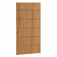 Panneau rainuré R20 L59,5xP120cm épaisseur 18mm - chêne naturel_0
