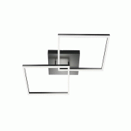Plafonnier Led Moderne Bard 52W Anthracite 3394-65-282 Fabas Luce - gris 8019282512950