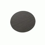 Schneider - Plateau de présentation "Sahara dark", Ø 400 x 6 mm - marron plastique 226430