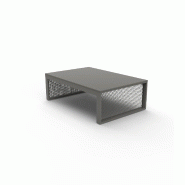 Table basse THE FACTORY 120 x 80 - smoked