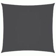 VidaXL Parasol en tissu oxford carré 3,6 x 3,6 m anthracite  Modèle Jardin Couchant Prime - noir 42302