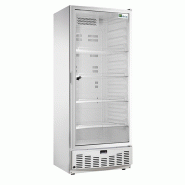 Armoire réfrigérée inox 1 porte vitrée gn 2/1 température +1/+8°c -... - PN500V