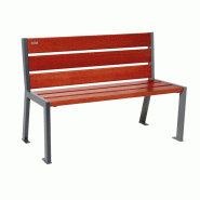 Banc Urbain Silaos - Structure en acier - 2/3 places - Longueur 1200 ou 1800 mm_0