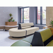 Banquette arrondie Magnes II NowyStyl pour 4 à 8 personnes
