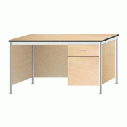 Bureau de Professeur Classique  - cadre en acier et plateau résistant - EWL.4 / 5 / 6
