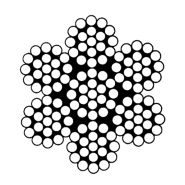 Câble 7×19+WSC (âme métallique)