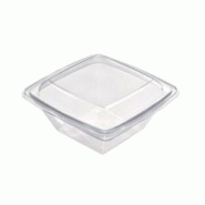 FHC evolupack FHC - 300Pcs - Saladier PET carré transparent 195x195mm H70mm 1000ml - transparent plastique FHC210SCB1001 FHC evolupack FHC - 300Pcs - Saladier PET carré transparent 195x195mm H70mm 1000ml - transparent plastique FHC210SCB1001