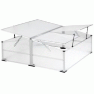 Helloshop26 - Mini serre de jardin aluminium 102 x 102 cm polycarbonate 1608023 - 3000134261305 Helloshop26 - Mini serre de jardin aluminium 102 x 102 cm polycarbonate 1608023 - 3000134261305