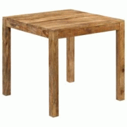 Helloshop26 - Table de salon salle à manger design Bois de manguier massif 82x80x76 cm 0902173 - 3001958351777 Helloshop26 - Table de salon salle à manger design Bois de manguier massif 82x80x76 cm 0902173 - 3001958351777