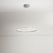 Lustre suspendu EDGE LED 86W Gris Titane Perenz - gris 8023559540997