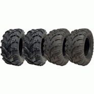 Pneus Quad 25x10-12 25x11-12 6ply Emarked road legal ATV extra large - lot de 4 Pneus Quad 25x10-12 25x11-12 6ply Emarked road legal ATV extra large - lot de 4