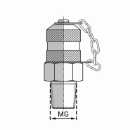 Prise de pression mâle BSPT conique - 1/4’ , 13.15