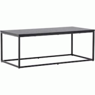 Table basse 60 x 120 xm Mallan Venture Home - noir 7340220823243 Table basse 60 x 120 xm Mallan Venture Home - noir 7340220823243