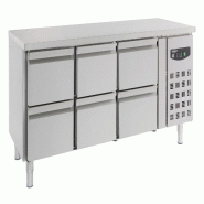700 Table réfrigérée 6 Tiroirs- 7950.0230 COMBISTEEL - 7950.0230