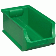 Allit Bac à bec ProfiPlus Box 4, en PP, vert - vert plastique 141426