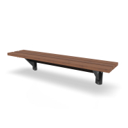 Banc public Bench Ekeby Wall mounted réf 8098581 - Hags