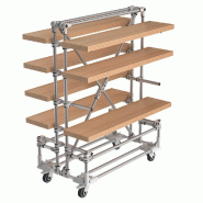 Cantilever mobile 5 niveaux