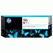 Cartouche d'encre DesignJet HP 745 magenta, 300 ml