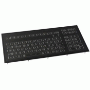 Clavier industriel rétro éclairé encastrable IP67 USB Français AZERTY - Référence: KSM103B33USB-RLED Clavier industriel rétro éclairé encastrable IP67 USB Français AZERTY - Référence: KSM103B33USB-RLED