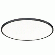 Gea Luce Plafonnier Rond Série Gpl 50W Led Avec Technologie Cct 3000K/4000K/6000K En Matériau Thermoplastique Noir - Gealuce - Installation Interne