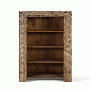 GINER Y COLOMER SL Bibliothèque Veda en bois de manguier 183cm x 99cm x 43cm - marron 2130