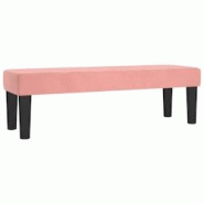 Helloshop26 - Banc banquette rose 100 x 30 x 30 cm velours 02_0010681 - 3000587747760 Helloshop26 - Banc banquette rose 100 x 30 x 30 cm velours 02_0010681 - 3000587747760