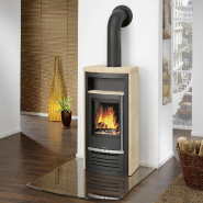 Poêle à bois CHAUMONT 8 Kw