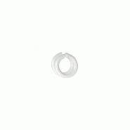 Lot de 2 bagues abat-jour b22 / e14 tibelec, plastique, blanc