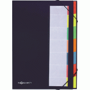 Pagna Trieur DESKORGANIZER Color, 7 compartiments, coloris noir - 44171-04