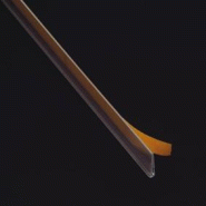 Porte étiquette 18 x 1000 adhésif - Blanc pur RAL 9010