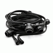 Pro Illumination Guirlande Guinguette 60 mètres 120 douilles Riviera Pro Connect sans ampoules - 3760430853863