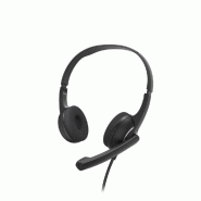 Casque Hama HS-USB250 V2 USB-A avec microphone On-Ear - 4047443471666