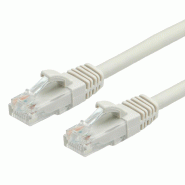 Cordon VALUE Cat.6A (Classe EA) / 10 Gigabit UTP, gris, 5 m_0