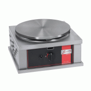 Crêpière gaz professionnelle simple et carrée à usage intensif diam... - PCR1CG40