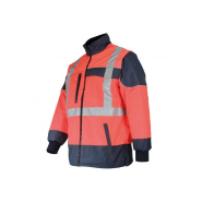 Ensembles parka et gilet pluie et froid 300D Sononyl Haute Visibilité - RPGFRHVSYRGMN-DM03_0