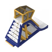 Jeux  aquatiques gonflables pour étang, lac, mer - Slide Air XL
