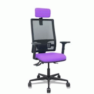 Piqueras y Crespo Silla Bormate asincro malla negra asiento bali lila brazos 2D ruedas 65mm cabecero regulable - violet multi-matériau 405ASM840B82B2 Piqueras y Crespo Silla Bormate asincro malla negra asiento bali lila brazos 2D ruedas 65mm cabecero regulable - violet multi-matériau 405ASM840B82B2