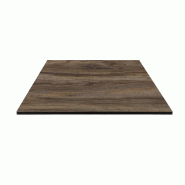 Plateau compact castano, 65x65 cm, France mobilier chr - 3760326528264