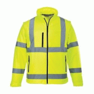 Portwest - Blouson de travail Softshell avec 3 couches HV Jaune Taille L - L jaune polyester 5036108161256 Portwest - Blouson de travail Softshell avec 3 couches HV Jaune Taille L - L jaune polyester 5036108161256